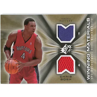 2006/07 Upper Deck SPx Winning Materials #WMBO Chris Bosh