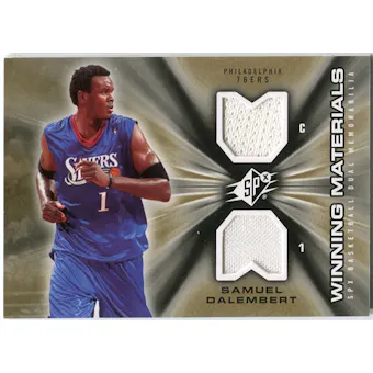 2006/07 Upper Deck SPx Winning Materials #WMSD Samuel Dalembert