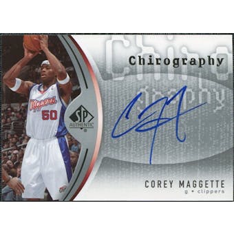 2006/07 Upper Deck SP Authentic Chirography #CM Corey Maggette Autograph