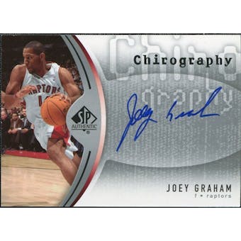 2006/07 Upper Deck SP Authentic Chirography #JG Joey Graham Autograph