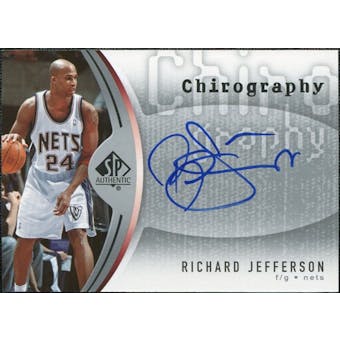 2006/07 Upper Deck SP Authentic Chirography #RJ Richard Jefferson Autograph