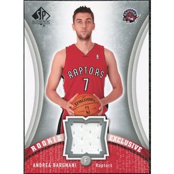 2006/07 Upper Deck SP Authentic Rookie Exclusives Jerseys #AB Andrea Bargnani