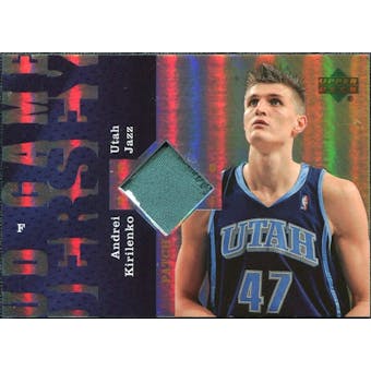 2006/07 Upper Deck UD Reserve Game Patches #AK Andrei Kirilenko