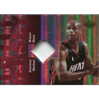 2006/07 Upper Deck UD Reserve Game Patches #AW Antoine Walker