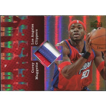 2006/07 Upper Deck UD Reserve Game Patches #CM Corey Maggette