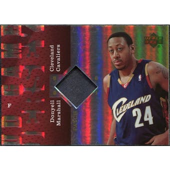 2006/07 Upper Deck UD Reserve Game Patches #DM Donyell Marshall