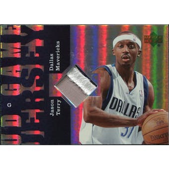 2006/07 Upper Deck UD Reserve Game Patches #JT Jason Terry