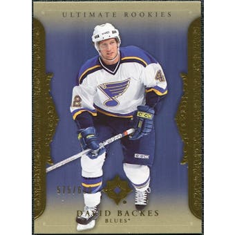 2006/07 Upper Deck Ultimate Collection #93 David Backes /699