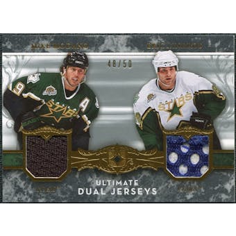 2006/07 Upper Deck Ultimate Collection Jerseys Dual #UJ2ML Mike Modano / Eric Lindros /50