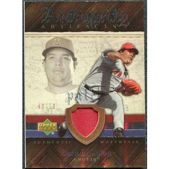 2007 Upper Deck Artifacts Antiquity Artifacts Patch #BC Bartolo Colon /50