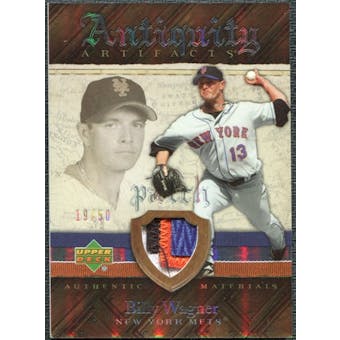 2007 Upper Deck Artifacts Antiquity Artifacts Patch #BW Billy Wagner /50