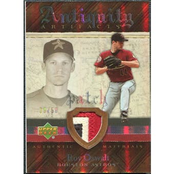 2007 Upper Deck Artifacts Antiquity Artifacts Patch #RO Roy Oswalt /50