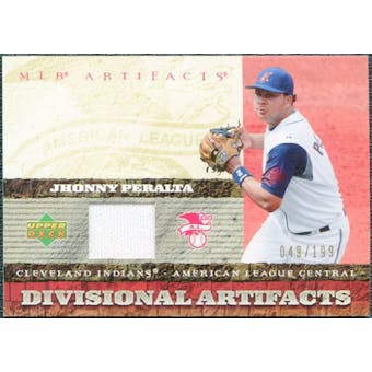 2007 Upper Deck Artifacts Divisional Artifacts #PE Jhonny Peralta /199