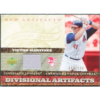 2007 Upper Deck Artifacts Divisional Artifacts #VM Victor Martinez /199