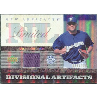 2007 Upper Deck Artifacts Divisional Artifacts Limited #CL Carlos Lee /130