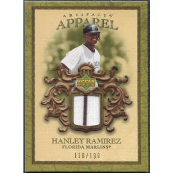 2007 Upper Deck Artifacts MLB Apparel #HR Hanley Ramirez 110/199