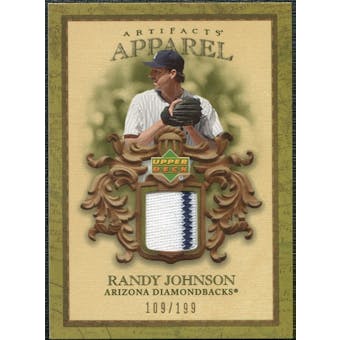2007 Upper Deck Artifacts MLB Apparel #RJ Randy Johnson /199