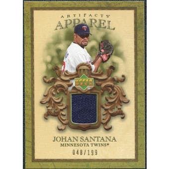 2007 Upper Deck Artifacts MLB Apparel #SA Johan Santana /199