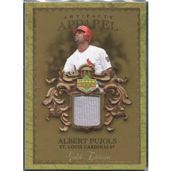 2007 Upper Deck Artifacts MLB Apparel Gold #AP Albert Pujols