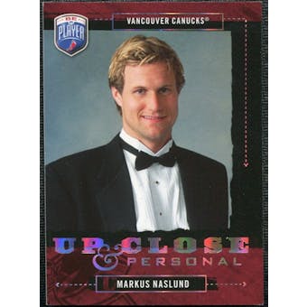 2006/07 Upper Deck Be A Player Up Close and Personal #UC32 Markus Naslund /999