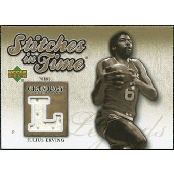 2006/07 Upper Deck Chronology Stitches in Time #SITJE Julius Erving /199