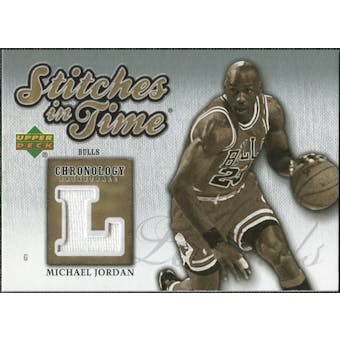 2006/07 Upper Deck Chronology Stitches in Time #SITMJ Michael Jordan /199