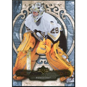 2007/08 Upper Deck Artifacts Gold #17 Marc-Andre Fleury /50