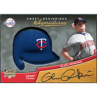 2007 Upper Deck Sweet Spot #117 Glen Perkins SP RC Autograph