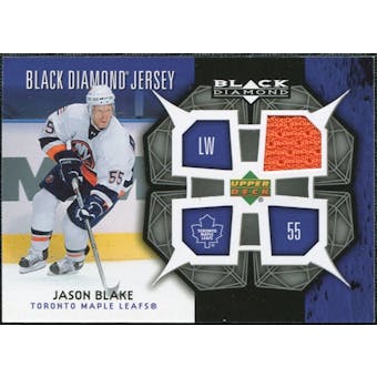 2007/08 Upper Deck Black Diamond Jerseys #BDJBL Jason Blake