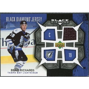 2007/08 Upper Deck Black Diamond Jerseys #BDJBR Brad Richards
