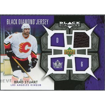 2007/08 Upper Deck Black Diamond Jerseys #BDJBS Brad Stuart