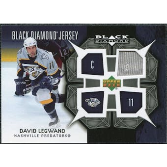 2007/08 Upper Deck Black Diamond Jerseys #BDJDL David Legwand