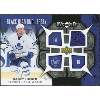 2007/08 Upper Deck Black Diamond Jerseys #BDJDT Darcy Tucker