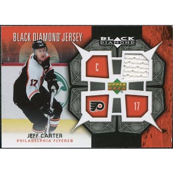 2007/08 Upper Deck Black Diamond Jerseys #BDJJC Jeff Carter