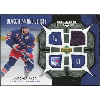 2007/08 Upper Deck Black Diamond Jerseys #BDJJJ Jaromir Jagr