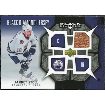 2007/08 Upper Deck Black Diamond Jerseys #BDJJS Jarret Stoll