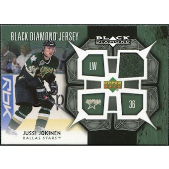 2007/08 Upper Deck Black Diamond Jerseys #BDJJU Jussi Jokinen