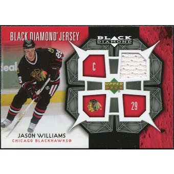 2007/08 Upper Deck Black Diamond Jerseys #BDJJW Jason Williams