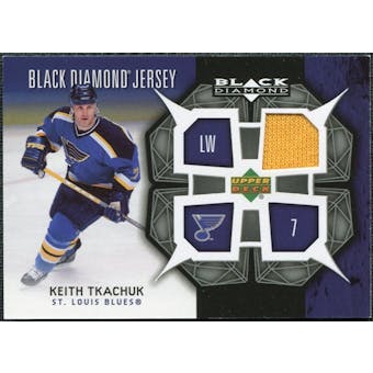 2007/08 Upper Deck Black Diamond Jerseys #BDJKT Keith Tkachuk