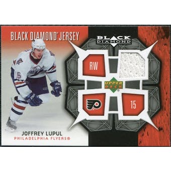 2007/08 Upper Deck Black Diamond Jerseys #BDJLU Joffrey Lupul