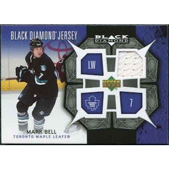 2007/08 Upper Deck Black Diamond Jerseys #BDJMB Mark Bell