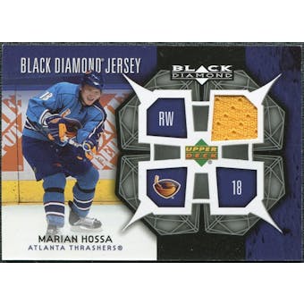 2007/08 Upper Deck Black Diamond Jerseys #BDJMH Marian Hossa