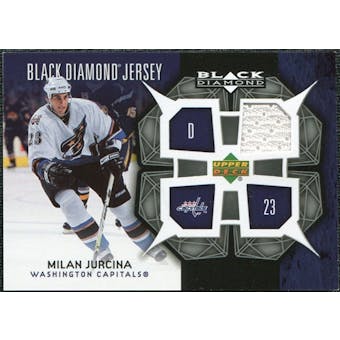 2007/08 Upper Deck Black Diamond Jerseys #BDJMJ Milan Jurcina