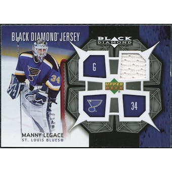 2007/08 Upper Deck Black Diamond Jerseys #BDJML Manny Legace