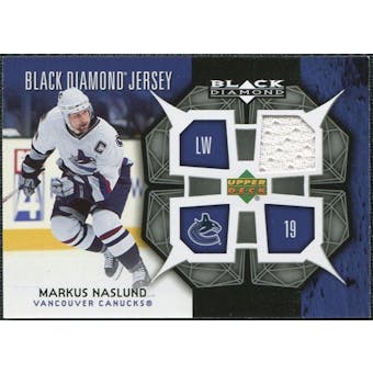 2007/08 Upper Deck Black Diamond Jerseys #BDJMN Markus Naslund