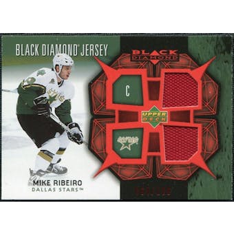 2007/08 Upper Deck Black Diamond Jerseys Ruby Dual #BDJMR Mike Ribeiro /100