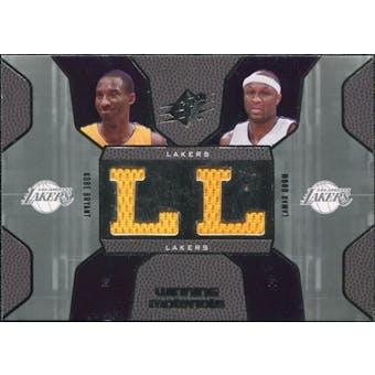 2007/08 Upper Deck SPx Winning Materials Combos #KL Kobe Bryant Lamar Odom