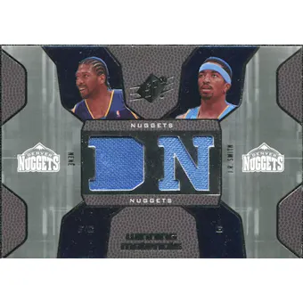 2007/08 Upper Deck SPx Winning Materials Combos #NJ Nene J.R. Smith