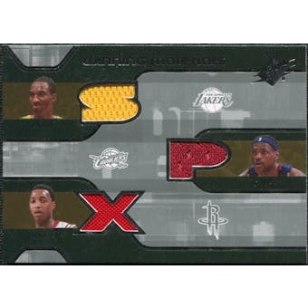 2007/08 Upper Deck SPx Winning Materials Triples #BMJ Kobe Bryant LeBron James Tracy McGrady