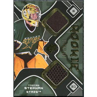 2007/08 Upper Deck SPx #188 Tobias Stephan RC Jersey /1599